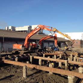 grondwerk in Rijnmondgebied